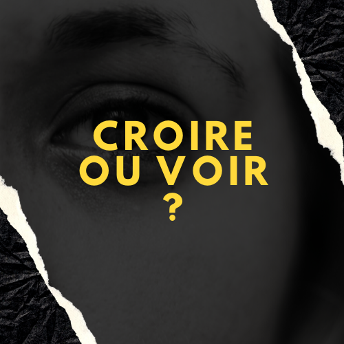Faut-il voir pour croire ?
