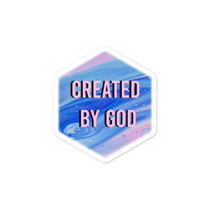 Sticker Created by God