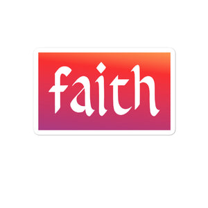 Sticker FAITH